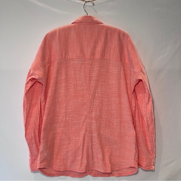 Mountain Hardwear Long Sleeve Button Down Shirt- Size XL - Orange colored - Picture 2 of 10